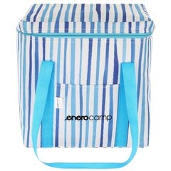 Torba termiczna 32x25x35 cm 28l Blue lines цена и информация | Сумки-холодильники | pigu.lt