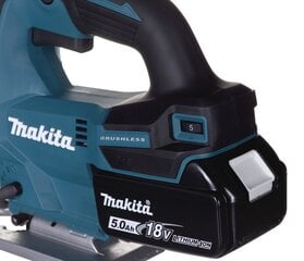 РУКОЯТНАЯ ПИЛКА MAKITA DJV184RTJ 18V 5.0AH цена и информация | Пилы, циркулярные станки | pigu.lt