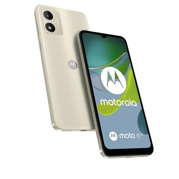 Motorola Moto E13 Dual SIM 2/64GB PAXT0025SE Creamy White kaina ir informacija | Mobilieji telefonai | pigu.lt