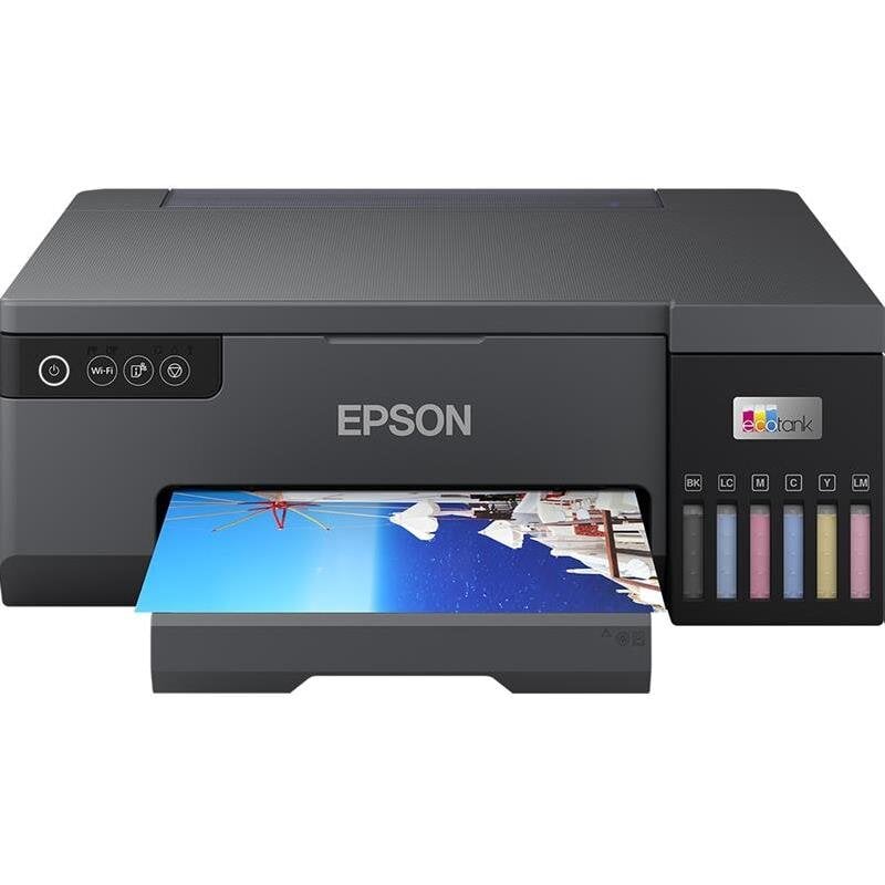 Epson EcoTank L8050, black - Multifunctional inkjet printer / photo printer kaina ir informacija | Spausdintuvai | pigu.lt