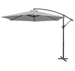 Lauko skėtis su padu Select, pilkas kaina ir informacija | Skėčiai, markizės, stovai | pigu.lt