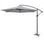 Lauko skėtis su padu Select, pilkas kaina ir informacija | Skėčiai, markizės, stovai | pigu.lt
