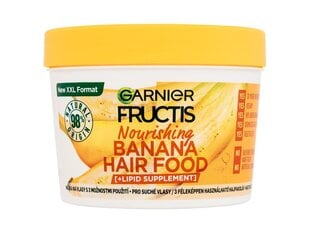 Plaukų kaukė Garnier Fructis Hair Food banana, 400ml kaina ir informacija | Priemonės plaukų stiprinimui | pigu.lt