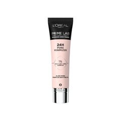 Makiažo bazė L'Oréal Paris Prime Lab 24h, 30 ml kaina ir informacija | Makiažo pagrindai, pudros | pigu.lt