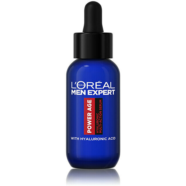 Daugiafunkcis serumas su hialurono rūgštimi L'oreal Paris Men Expert Power Age, 30 ml цена и информация | Veido aliejai, serumai | pigu.lt