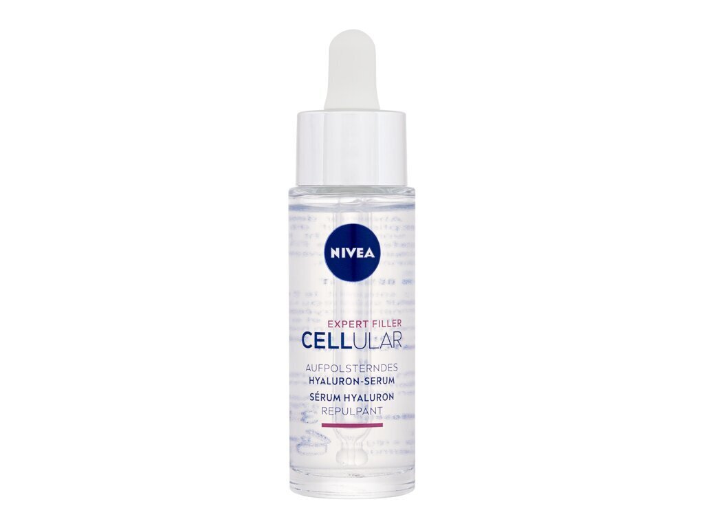 Drėkinamasis veido serumas Nivea Hyaluron Cellular Filler Hyaluron Serum-Essence, moterims, 30 ml kaina ir informacija | Veido aliejai, serumai | pigu.lt