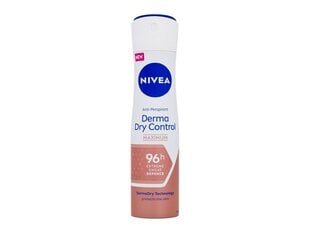 Dezodorantas Nivea Derma Dry Control Antiperspirant moterims, 150 ml цена и информация | Дезодоранты | pigu.lt