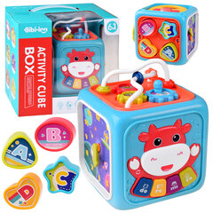 Интерактивный развивающий куб с пианино, красный цена и информация | Развивающие игрушки | pigu.lt