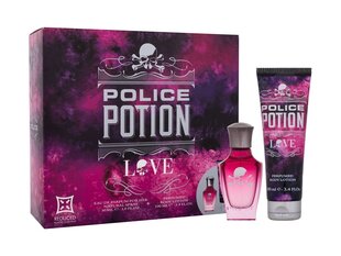 Набор Police Potion Love: парфюм, 30 мл + лосьон для тела, 100 мл цена и информация | Женские духи | pigu.lt