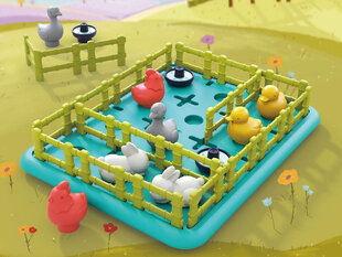 Логическая и развивающая игра "Счастливая ферма цена и информация | Развивающие игрушки | pigu.lt