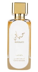 Парфюмированная вода Lattafa Hayaati Gold Elixir, 100 мл цена и информация | Женские духи | pigu.lt