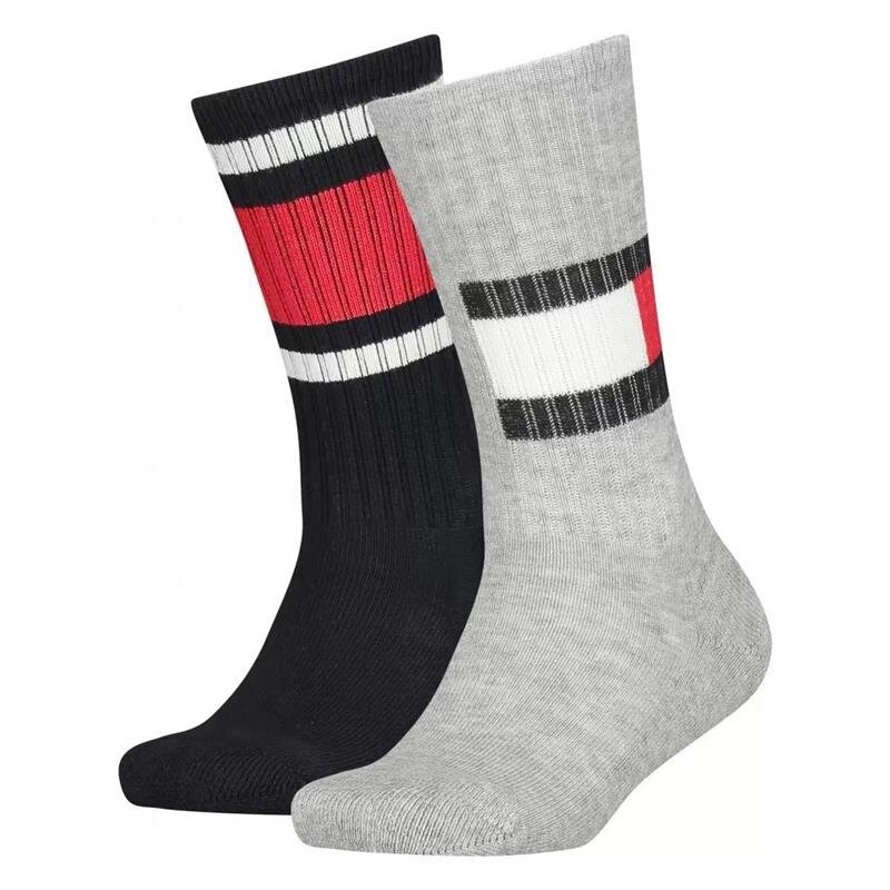 Kojinės moterims Tommy Hilfiger 394020001758, pilkos kaina ir informacija | Moteriškos kojinės | pigu.lt