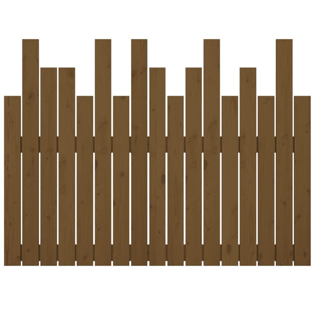 Sieninis galvūgalis vidaXL, rudas kaina ir informacija | Lovos | pigu.lt