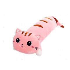 Pliušinis žaislas katė - pagalvė, Rožinė, 70cm цена и информация | Мягкие игрушки | pigu.lt