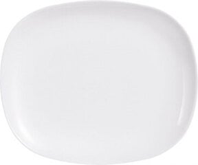 Поднос Luminarc Sweet Line Прямоугольный Белый Cтекло (28 x 33 cm) (24 штук) цена и информация | Посуда, тарелки, обеденные сервизы | pigu.lt