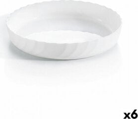 Поднос Luminarc Trianon Овальный Белый Cтекло (Ø 26 cm) (6 штук) цена и информация | Посуда, тарелки, обеденные сервизы | pigu.lt