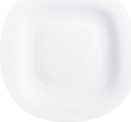 Luminarc Carine lėkštė, baltos spalvos, 26 cm, 24 vnt kaina ir informacija | Indai, lėkštės, pietų servizai | pigu.lt