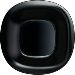 Luminarc Carine lėkštė, juodos spalvos, 26 cm, 24 vnt kaina ir informacija | Indai, lėkštės, pietų servizai | pigu.lt