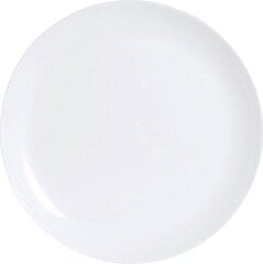 Luminarc Diwali lėkštė, baltos spalvos, 25 cm, 24 vnt kaina ir informacija | Indai, lėkštės, pietų servizai | pigu.lt
