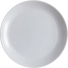 Luminarc Diwali lėkštė, pilkkos spalvos, 25 cm, 24 vnt kaina ir informacija | Indai, lėkštės, pietų servizai | pigu.lt
