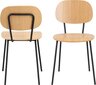 Valgomojo kėdė Actona Amira, ruda kaina ir informacija | Virtuvės ir valgomojo kėdės | pigu.lt