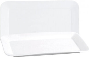 Поднос Quid Basic Прямоугольный Керамика Белый (35,8 x 21 cm) (6 штук) цена и информация | Посуда, тарелки, обеденные сервизы | pigu.lt