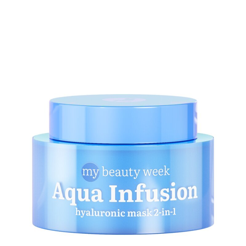 Veido kaukė 7 Days Aqua Infusion Hyaluronic, 50 ml kaina ir informacija | Veido kaukės, paakių kaukės | pigu.lt