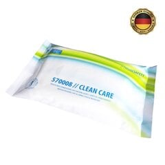Nitras Clean Care влажные перчатки, цвет белый, 8 шт. цена и информация | Первая помощь | pigu.lt