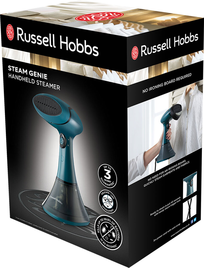 Russell Hobbs 27220-56 kaina ir informacija | Garų lygintuvai | pigu.lt