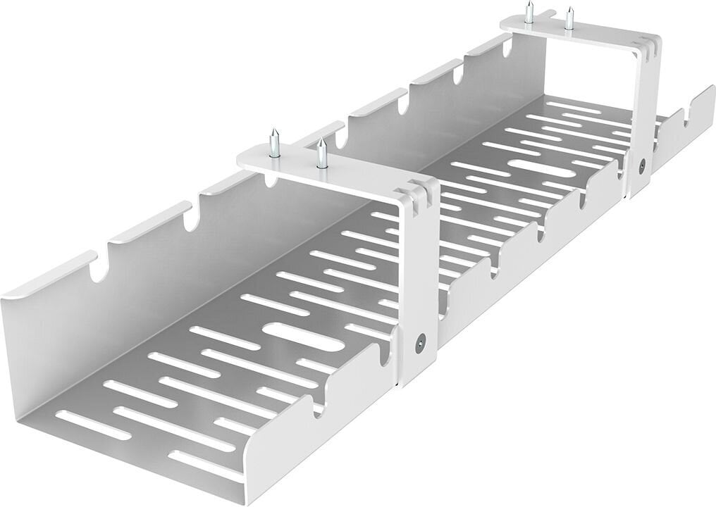 Spacetronik stalo kabelių organaizeris, 50x12x9 cm kaina ir informacija | Daiktadėžės | pigu.lt