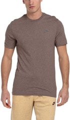 Marškinėliai vyrams Nike, rudi kaina ir informacija | Vyriški marškinėliai | pigu.lt