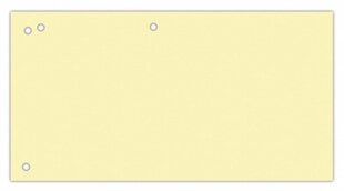 Вкладки картонные, 190 мкм, 240 х 105 мм, 100 шт. цена и информация | Kanceliarinės prekės | pigu.lt