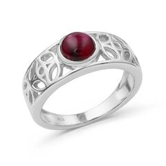 Серебряное (925) кольцо с драгоценными камнями, код ah5104-4 AH5104-4EU-57 цена и информация | Кольца | pigu.lt