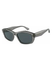 Солнцезащитные очки EMPORIO ARMANI Square Shiny Transparent Grey 500021423 цена и информация | Женские солнцезащитные очки | pigu.lt