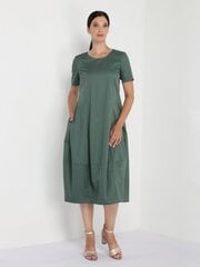 Suknelė moterims Loriata 1431 Hakki 563835905, žalia kaina ir informacija | Suknelės | pigu.lt