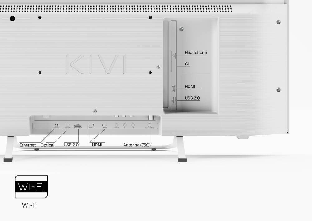 Kivi 32F750NW цена и информация | Televizoriai | pigu.lt