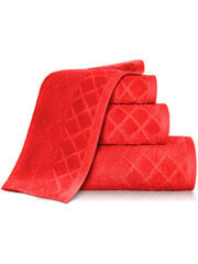 Edoti rankšluostis, raudonas, 70x140cm kaina ir informacija | Rankšluosčiai | pigu.lt