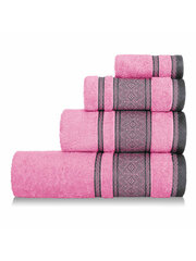 Edoti rankšluostis, rožinis, 100x150cm цена и информация | Полотенца | pigu.lt