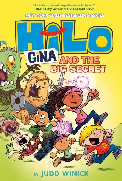 Hilo Book 8: Gina and the Big Secret цена и информация | Knygos paaugliams ir jaunimui | pigu.lt