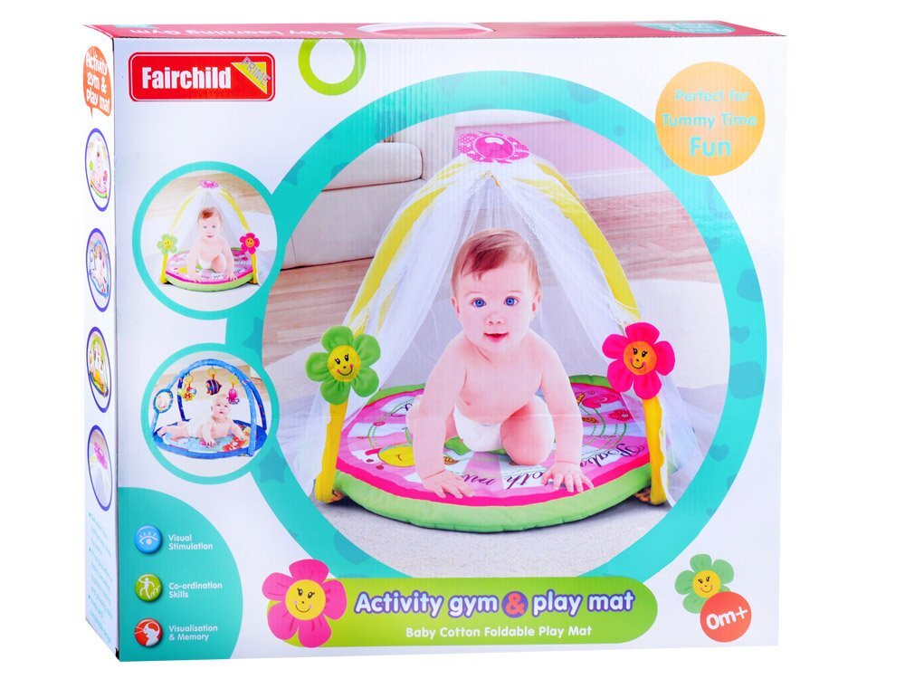 Lavinamasis kilimėlis su tinkleliu nuo uodų kaina ir informacija | Žaislai kūdikiams | pigu.lt