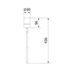 Встраиваемый уличный светильник GTV GRAZIE, GU10, MAX.20W, IP44, AC220-240V, 50-60Hz, черный цена и информация | Уличные светильники | pigu.lt