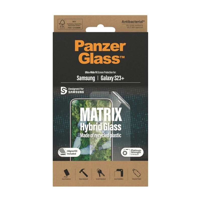 PanzerGlass Matrix Screen Protector kaina ir informacija | Apsauginės plėvelės telefonams | pigu.lt