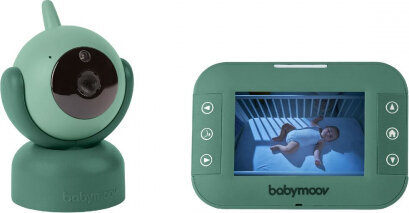 Monitorius kūdikiams stebėti Babymoov YOO Master, žalias kaina ir informacija | Mobilios auklės | pigu.lt