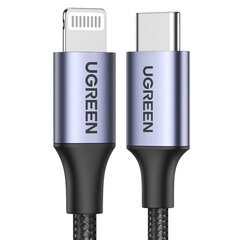 UGREEN Кабель Lightning-USB-C UGREEN PD 3A US304, 1,5м цена и информация | Кабели и провода | pigu.lt