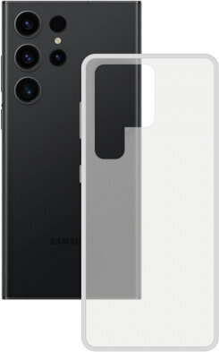 Ksix skirtas Samsung Galaxy S23 Ultra, juodas kaina ir informacija | Telefono dėklai | pigu.lt