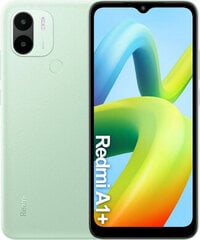 Xiaomi Redmi A1 Plus, 32 GB, Dual SIM Green цена и информация | Мобильные телефоны | pigu.lt