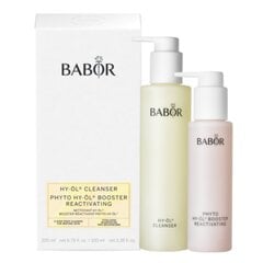 Набор для очищения лица Babor для зрелой кожи HY-ÖL Cleanser & Phyto HY-ÖL Booster Reactivating, 300 мл цена и информация | Средства для очищения лица | pigu.lt