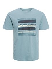 Jack & Jones мужская футболка 12228434*01, голубой 5715370748876 цена и информация | Мужские футболки | pigu.lt