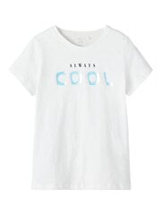 Name It детская футболка 13228146*03, белый  цена и информация | Футболка для девочек | pigu.lt