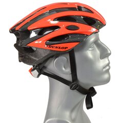 Kask rowerowy regulowany Dunlop czerwony r.M цена и информация | Шлемы | pigu.lt